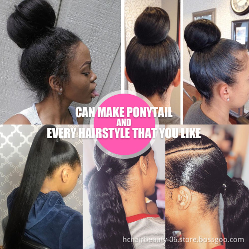 360 Lace Frontal Wig For Black Women Brazilian Straight Lace Front Human Hair Wig Pre Plucked With Baby Hair 150% Remy Lace Hair